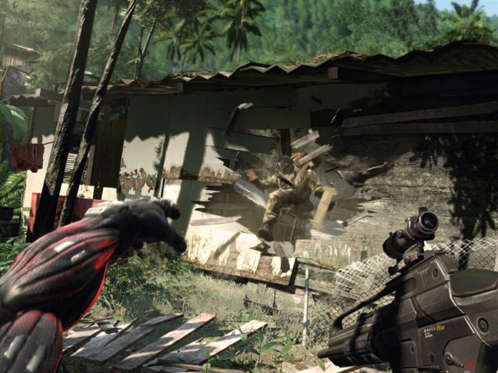 Capture d’écran de Crysis