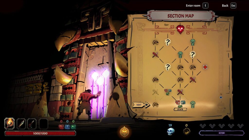 Capture d’écran de Curse of the Dead Gods
