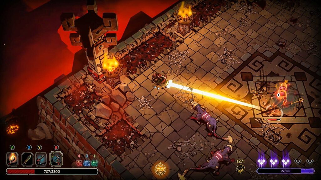 Capture d’écran de Curse of the Dead Gods