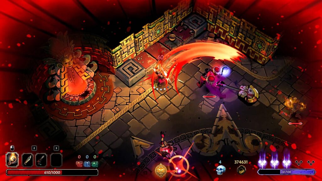 Capture d’écran de Curse of the Dead Gods