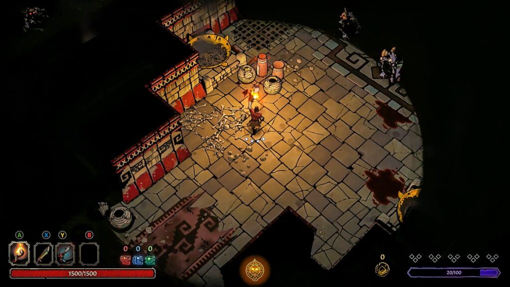 Capture d’écran de Curse of the Dead Gods