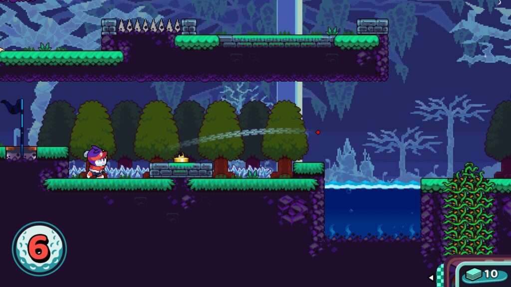 Capture d’écran de Cursed to Golf