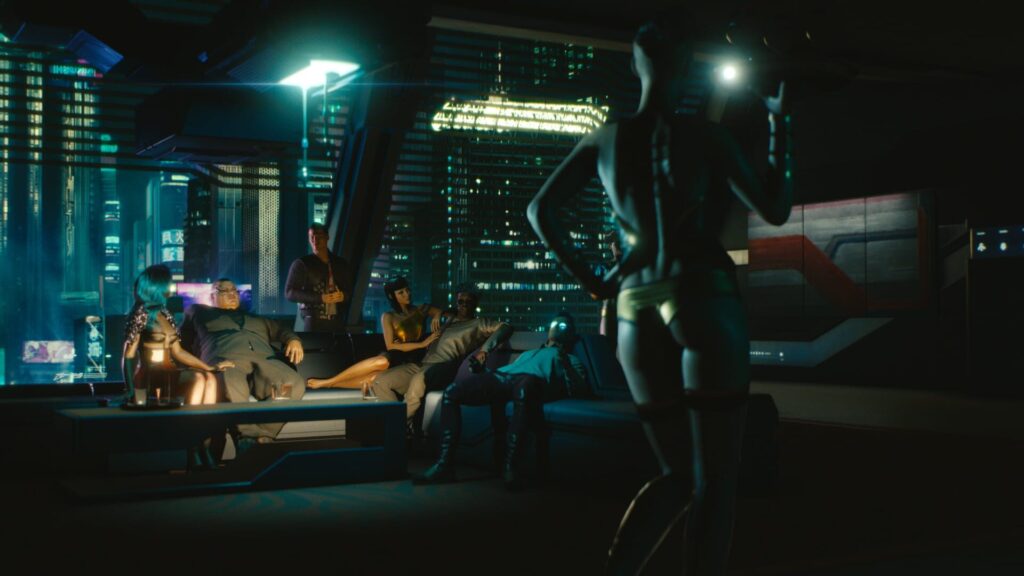 Capture d’écran de Cyberpunk 2077