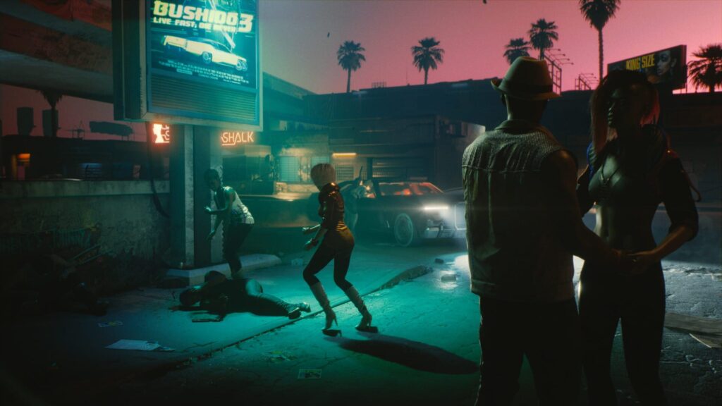 Capture d’écran de Cyberpunk 2077