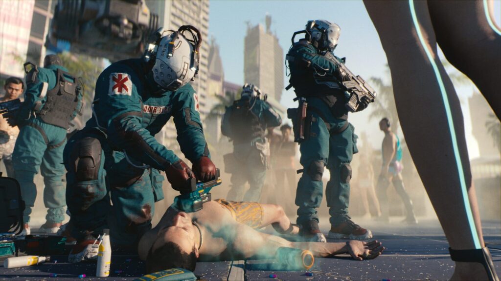 Capture d’écran de Cyberpunk 2077