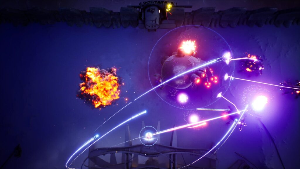 Capture d’écran de Cygni: All Guns Blazing