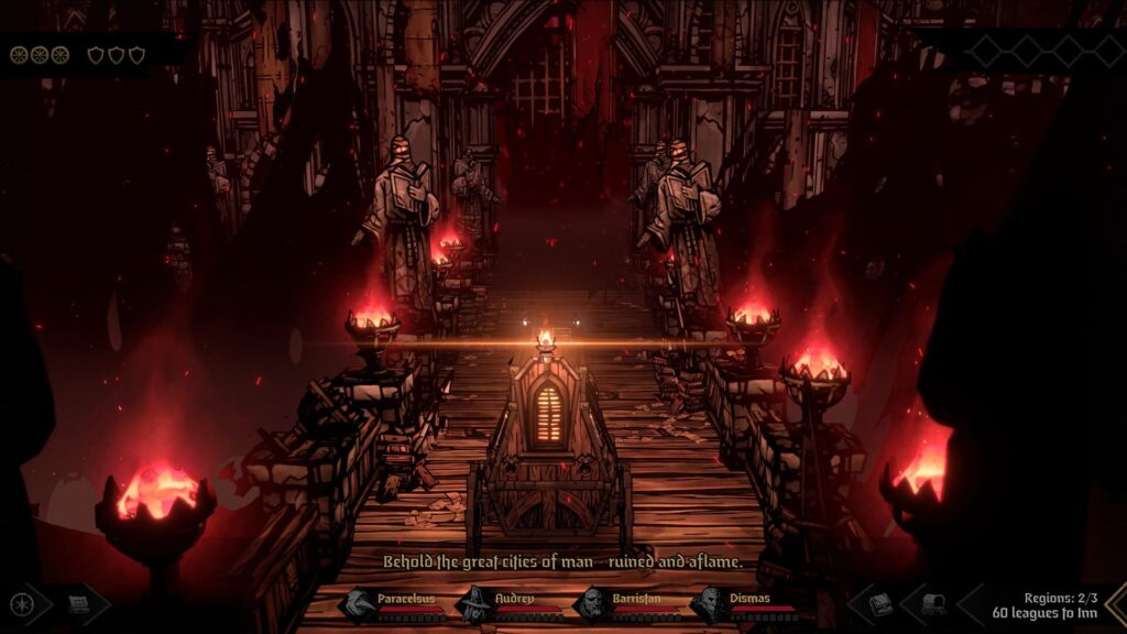 Capture d’écran de Darkest Dungeon II