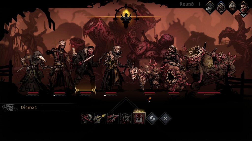 Capture d’écran de Darkest Dungeon II
