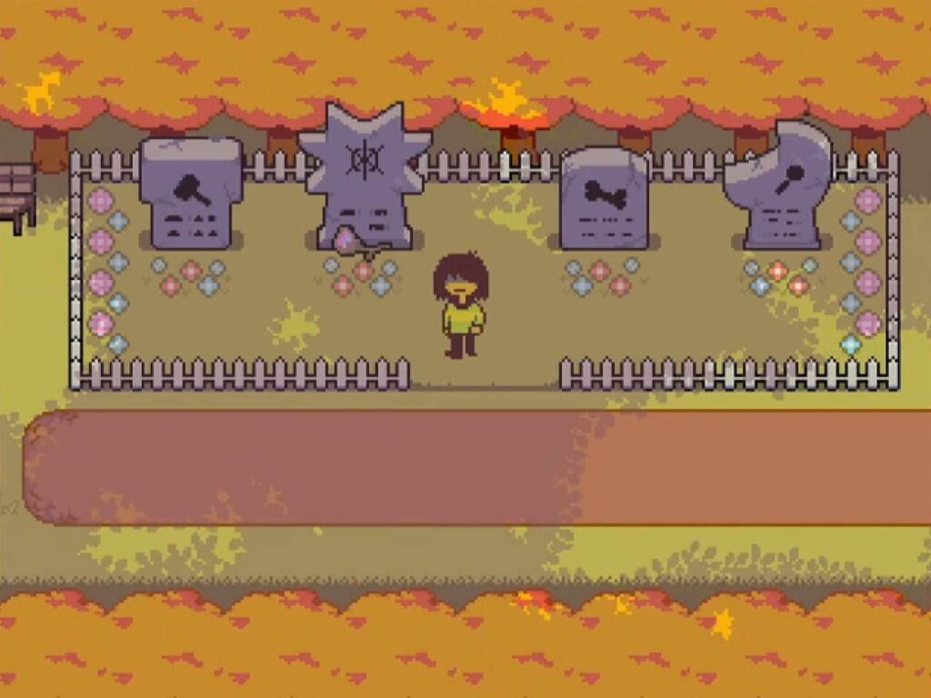 Capture d’écran de Deltarune