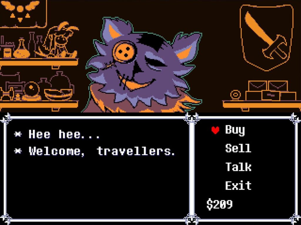 Capture d’écran de Deltarune