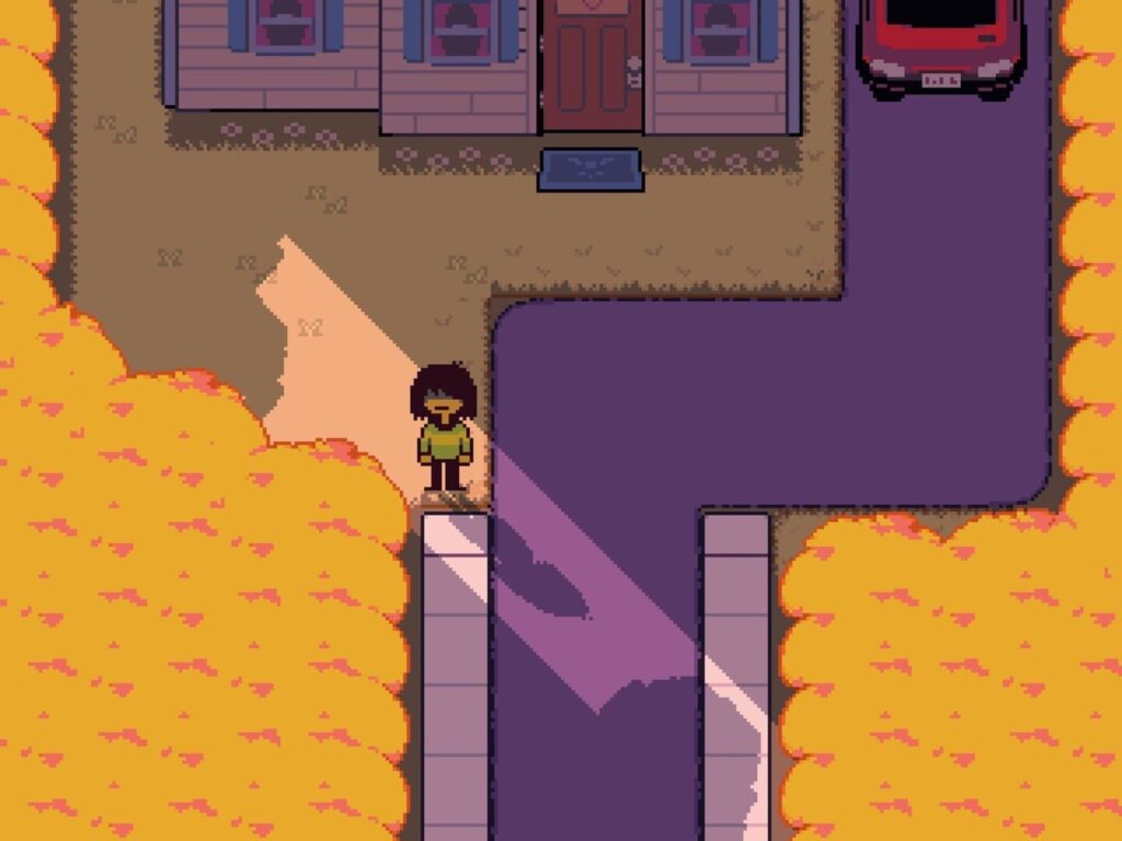 Capture d’écran de Deltarune