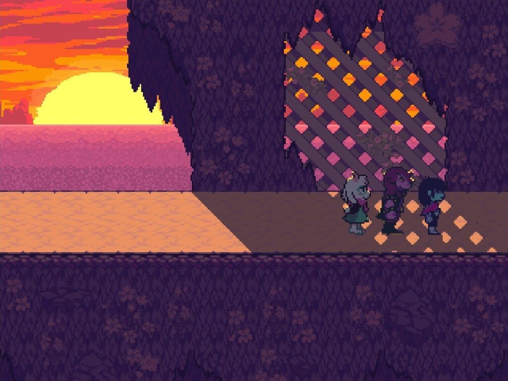 Capture d’écran de Deltarune