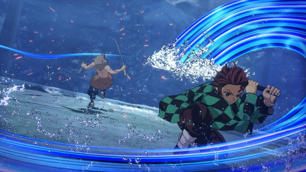 Capture d’écran de Demon Slayer: Kimetsu no Yaiba – The Hinokami Chronicles