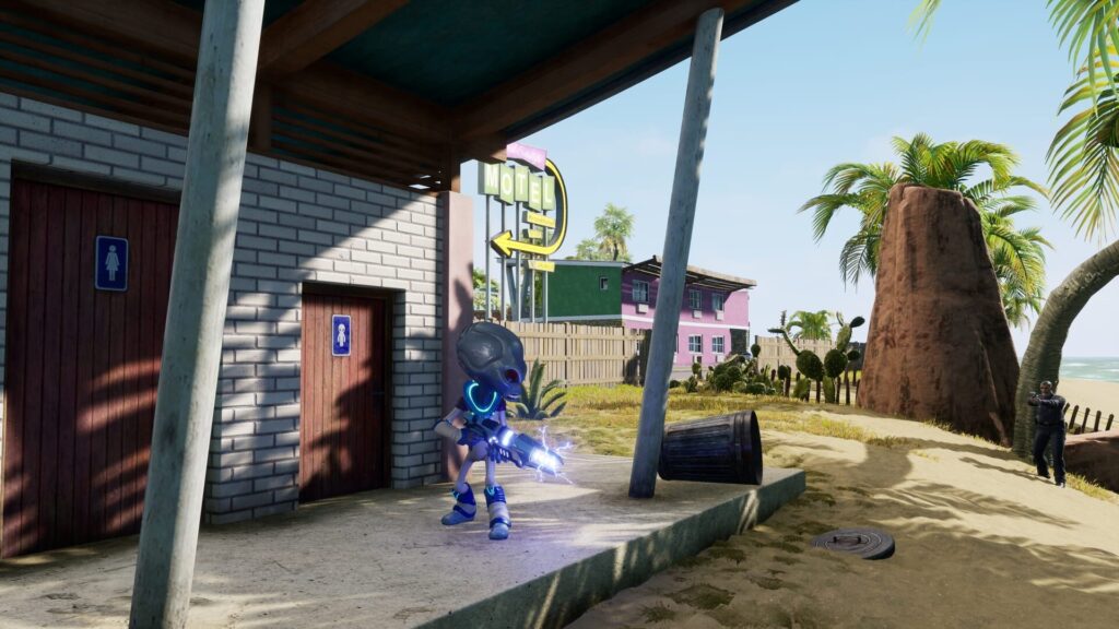 Capture d’écran de Destroy All Humans!