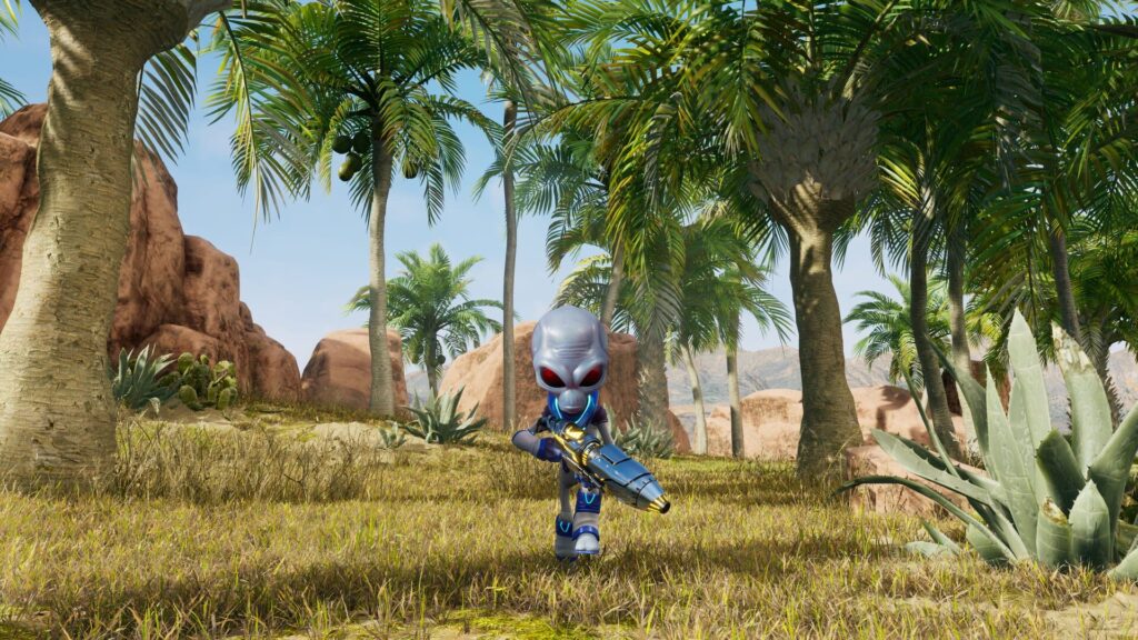 Capture d’écran de Destroy All Humans!