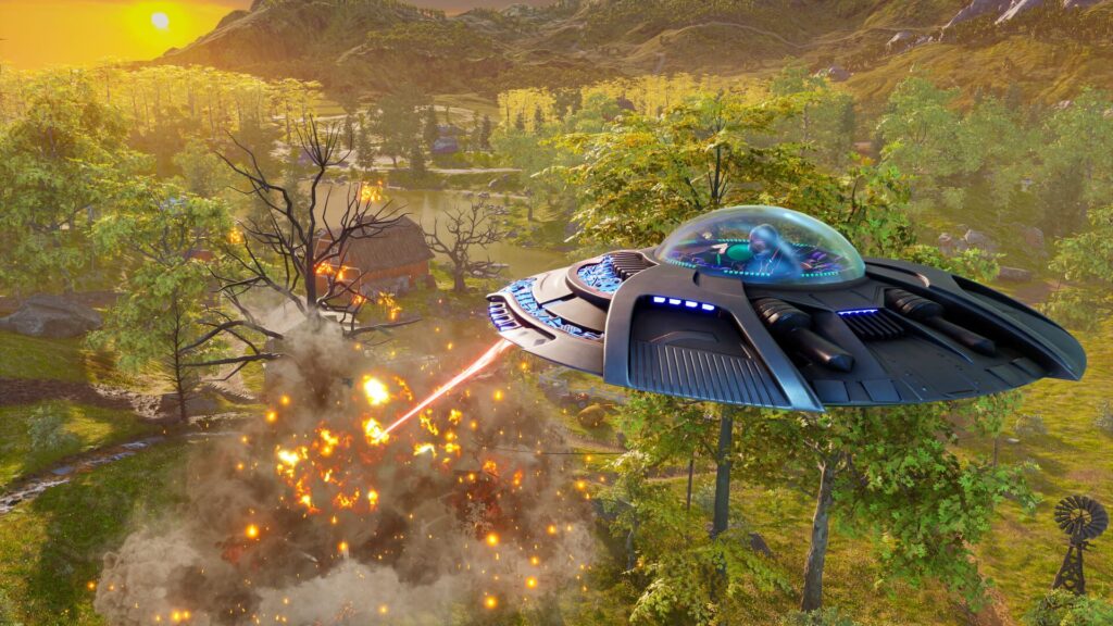 Capture d’écran de Destroy All Humans!