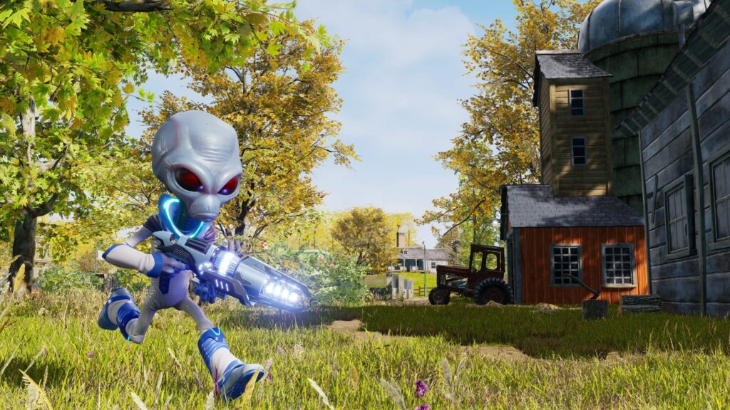 Capture d’écran de Destroy All Humans!