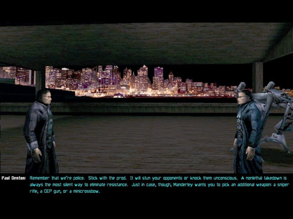 Capture d’écran de Deus Ex