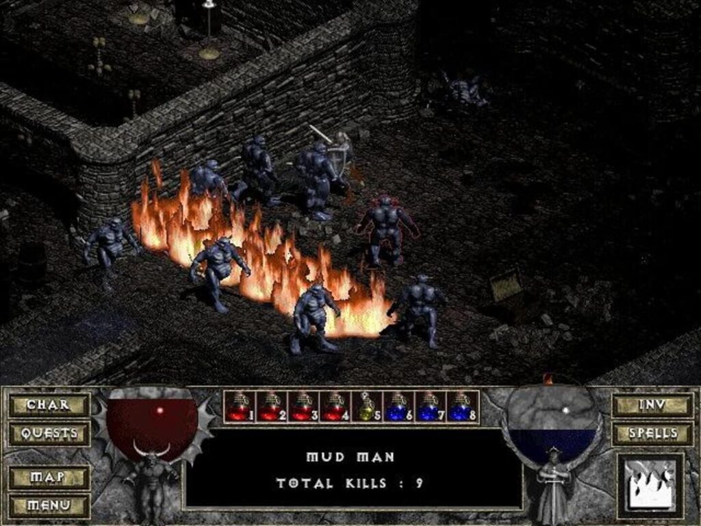 Capture d’écran de Diablo