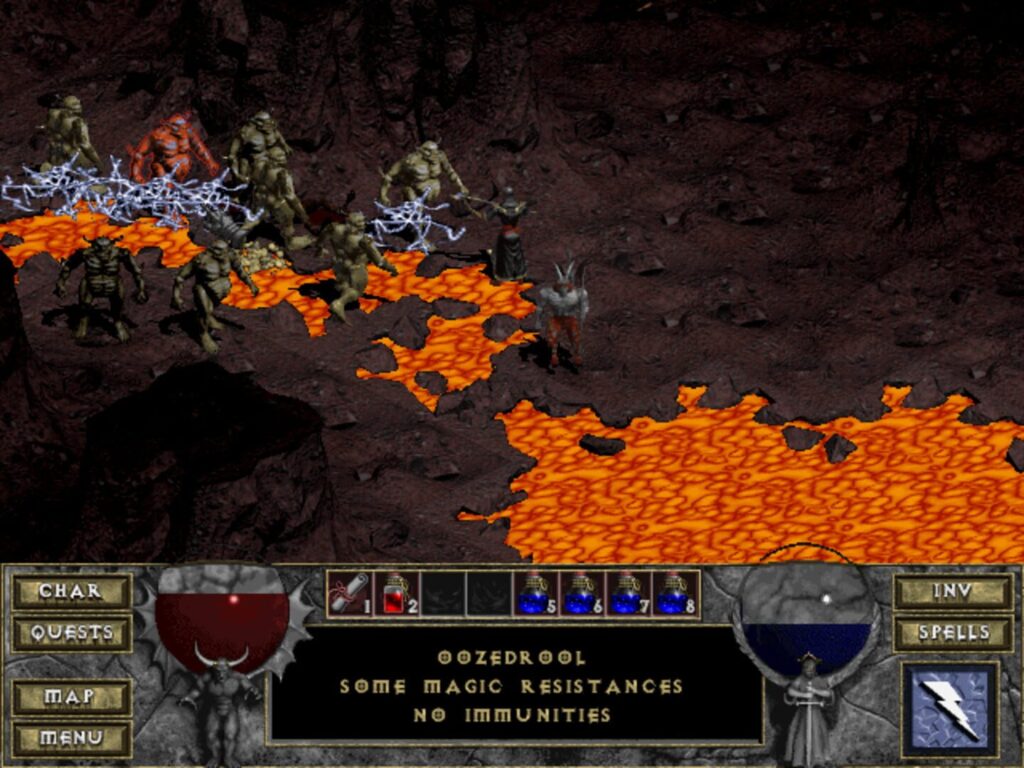 Capture d’écran de Diablo