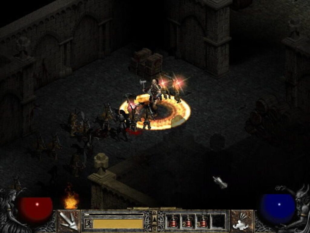 Capture d’écran de Diablo II