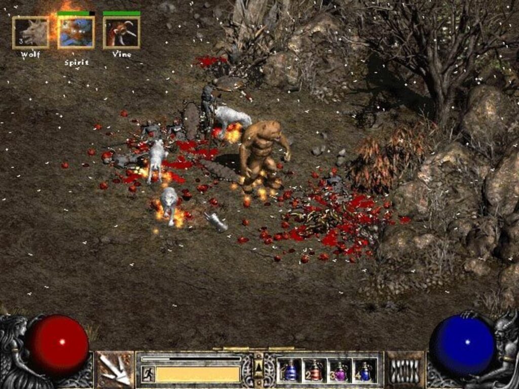 Capture d’écran de Diablo II