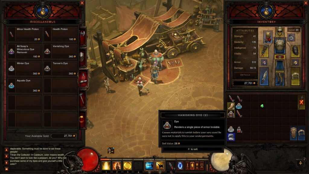 Capture d’écran de Diablo III