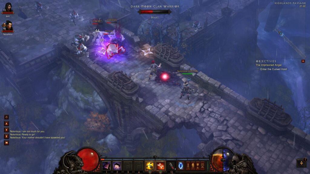 Capture d’écran de Diablo III