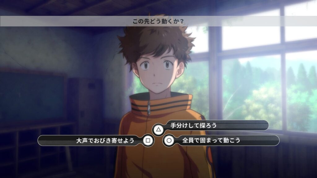 Capture d’écran de Digimon Survive