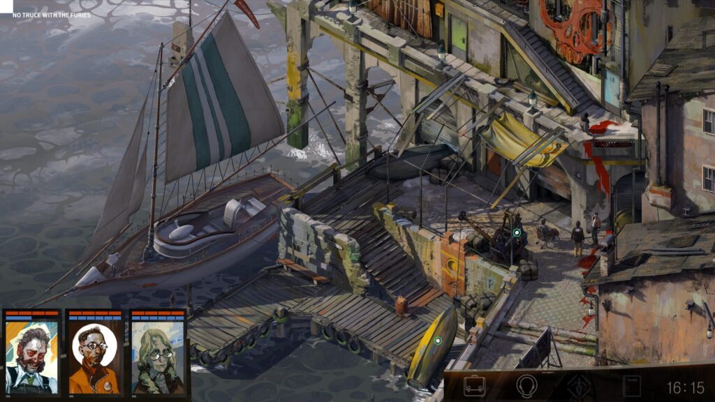Capture d’écran de Disco Elysium