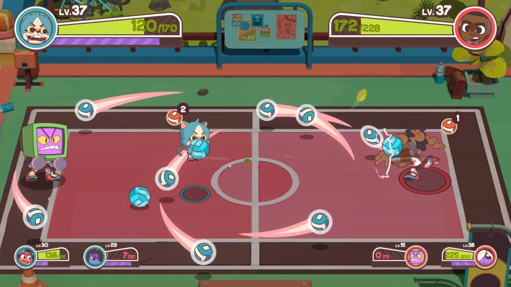 Capture d’écran de Dodgeball Academia