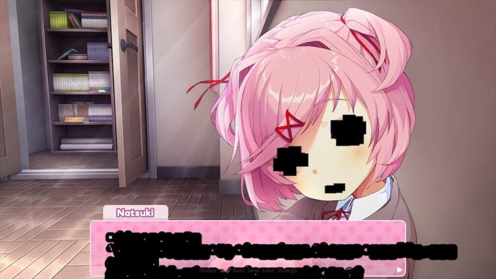 Capture d’écran de Doki Doki Literature Club!