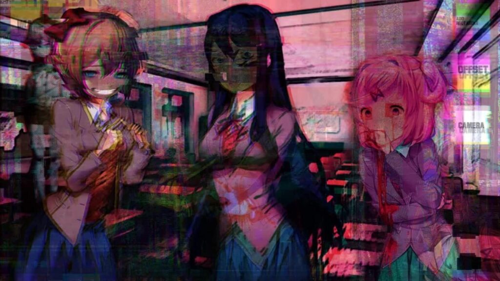 Capture d’écran de Doki Doki Literature Club!