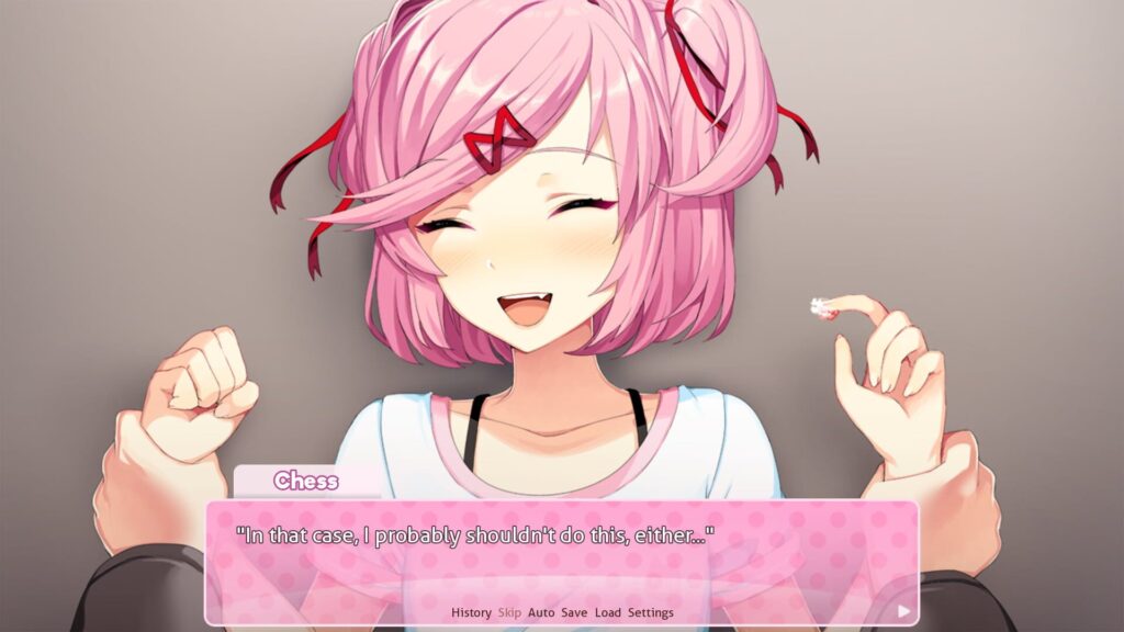 Capture d’écran de Doki Doki Literature Club!