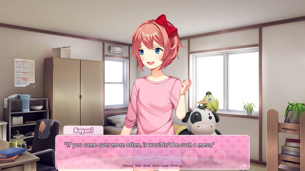 Capture d’écran de Doki Doki Literature Club!