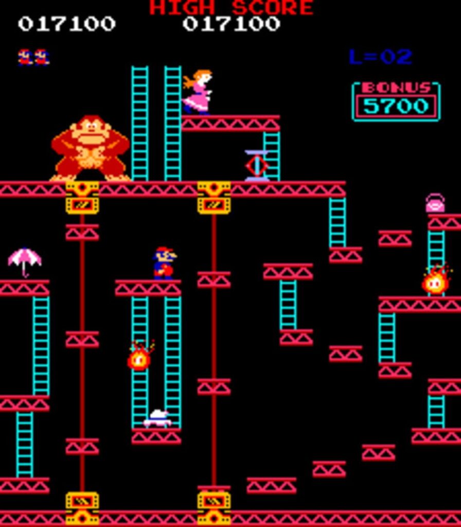 Capture d’écran de Donkey Kong