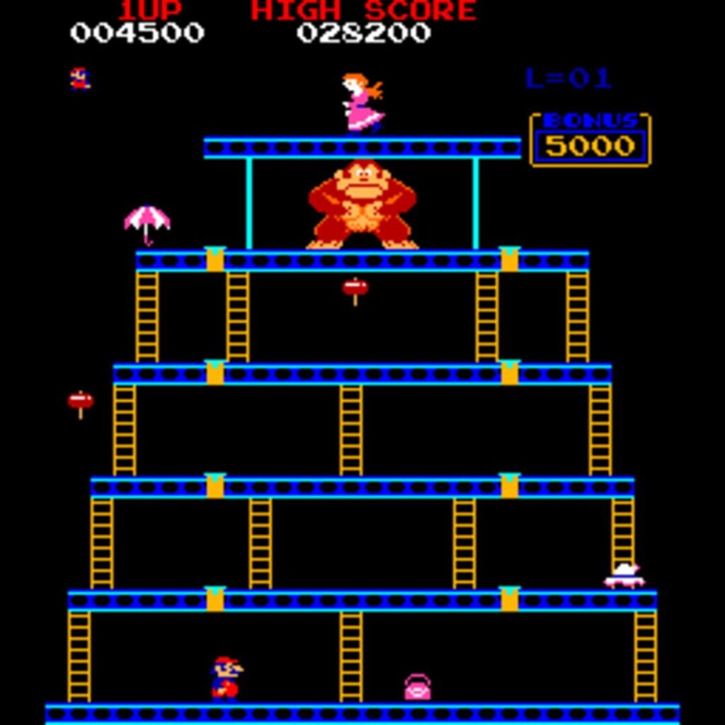 Capture d’écran de Donkey Kong