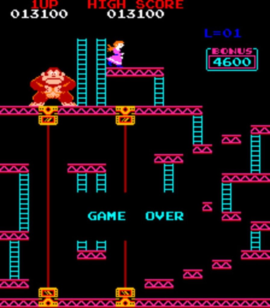Capture d’écran de Donkey Kong