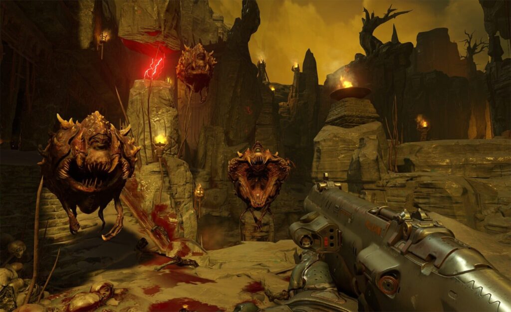 Capture d’écran de Doom