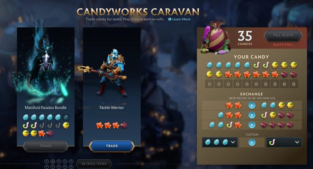 Capture d’écran de Dota 2