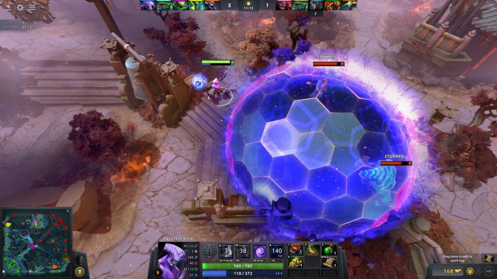 Capture d’écran de Dota 2