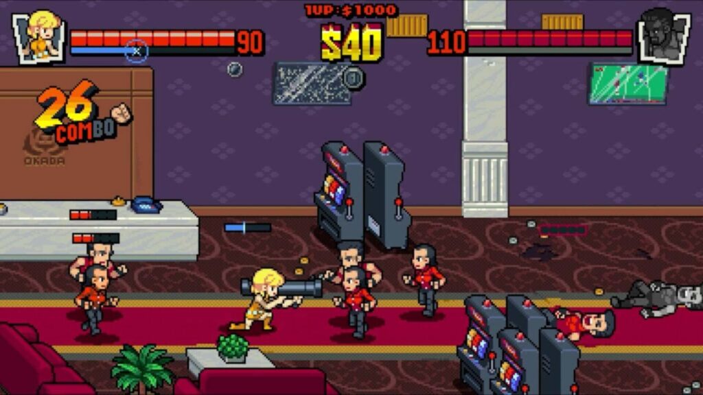 Capture d’écran de Double Dragon Gaiden: Rise of the Dragons