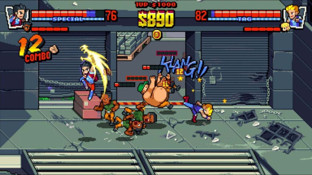 Capture d’écran de Double Dragon Gaiden: Rise of the Dragons