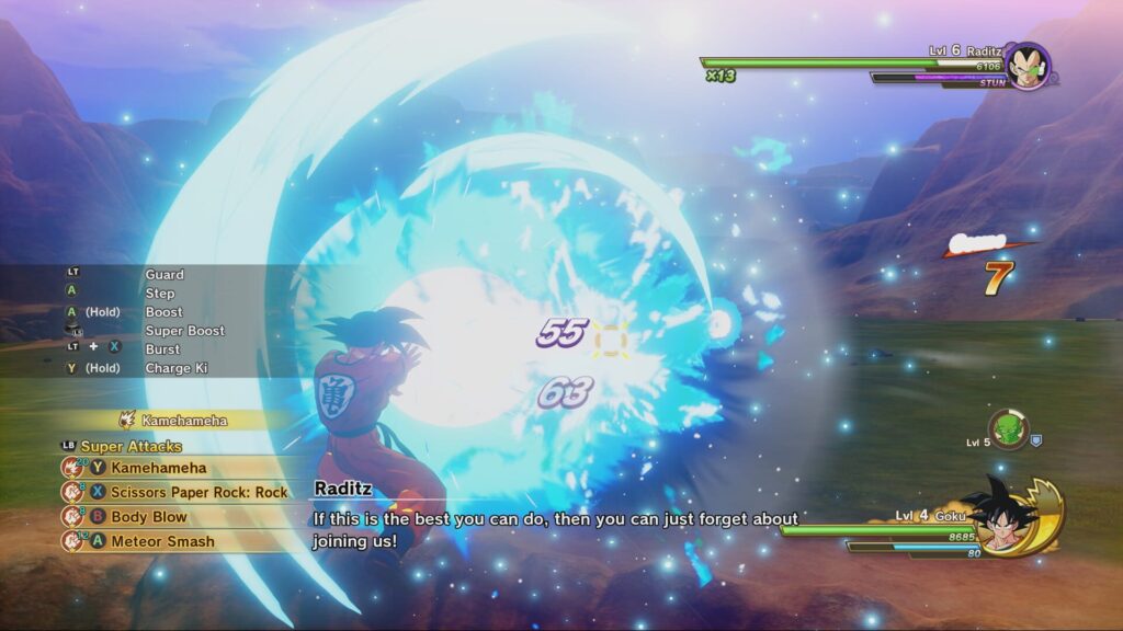 Capture d’écran de Dragon Ball Z: Kakarot
