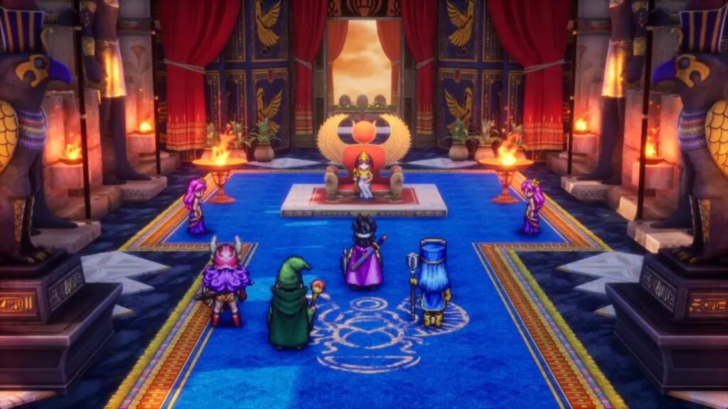 Capture d’écran de Dragon Quest III HD-2D Remake