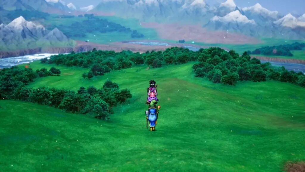 Capture d’écran de Dragon Quest III HD-2D Remake