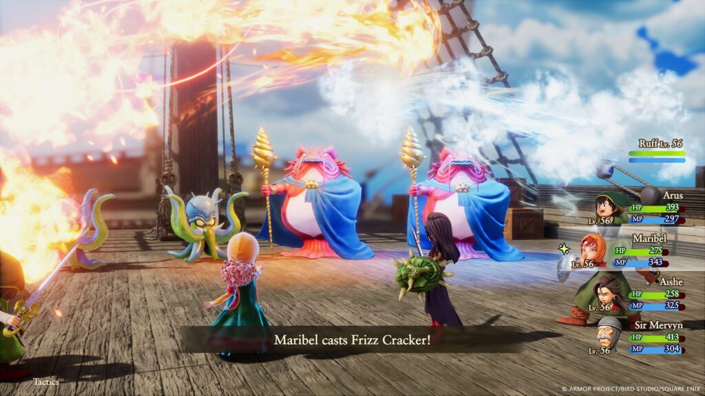Capture d’écran de Dragon Quest VII Reimagined