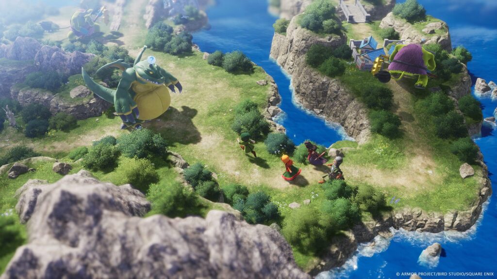 Capture d’écran de Dragon Quest VII Reimagined