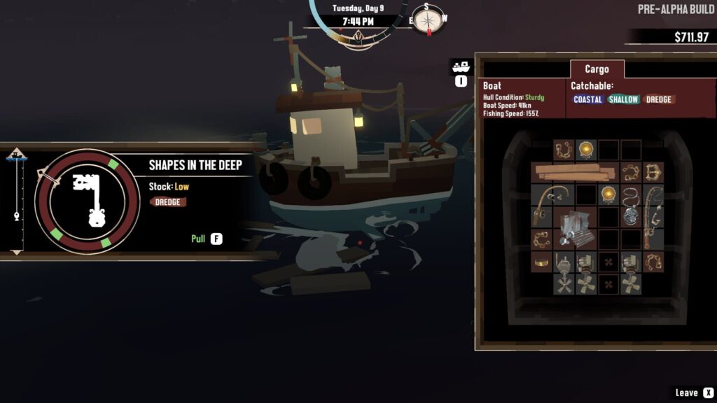 Capture d’écran de Dredge
