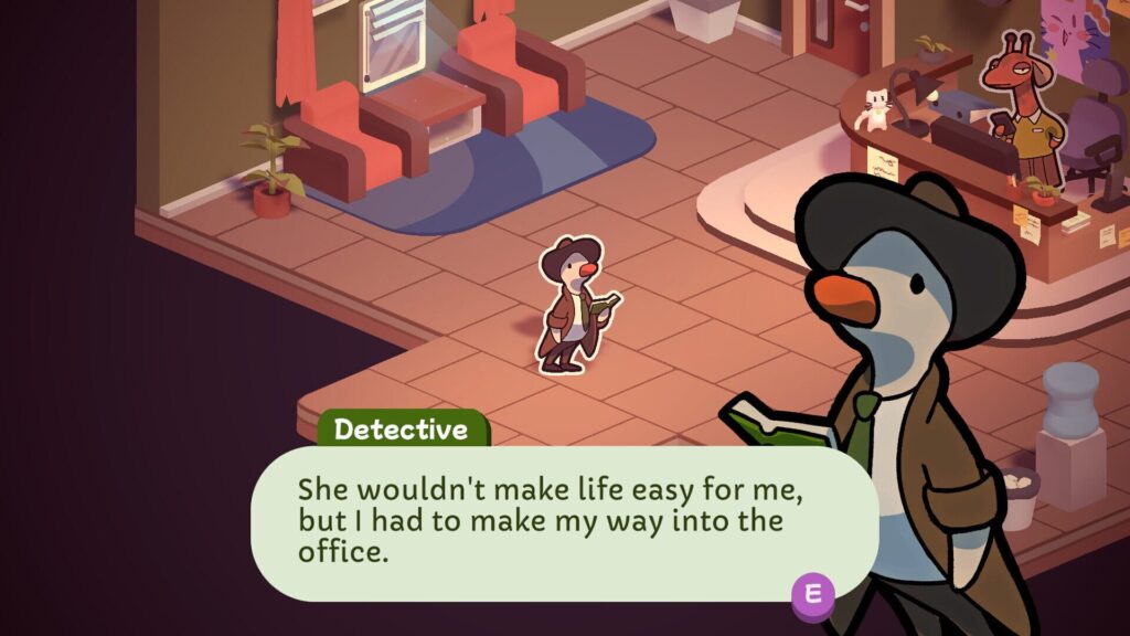 Capture d’écran de Duck Detective: The Secret Salami